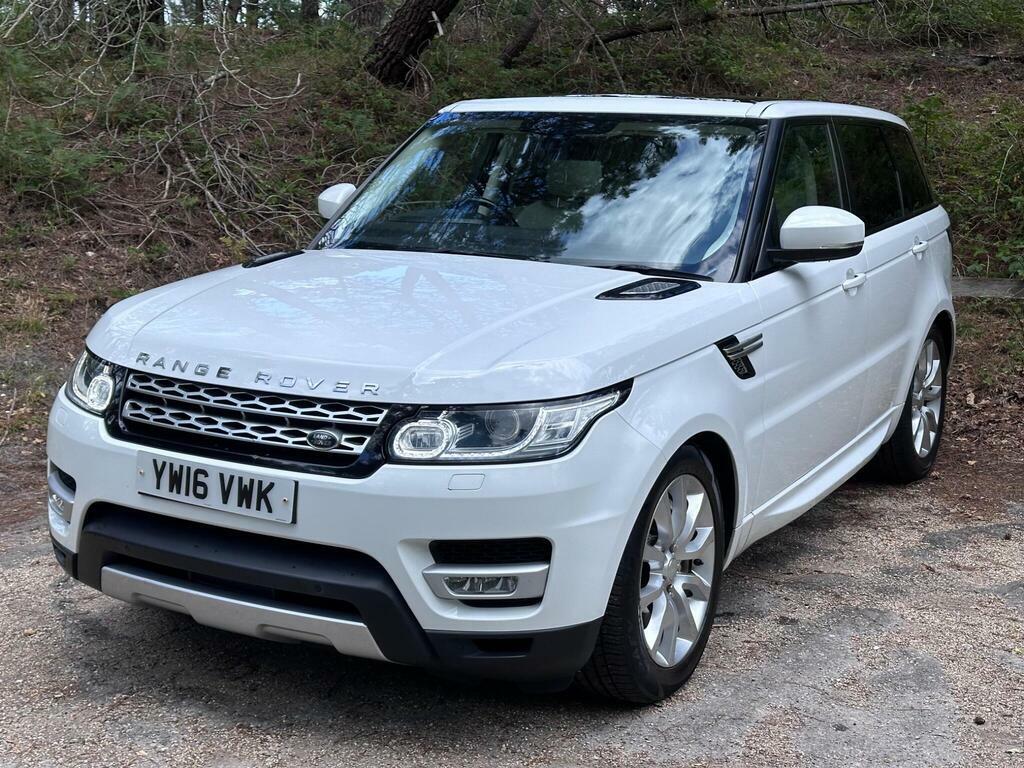 Land Rover Range Rover Sport 3.0 Sd V6 Hse 4Wd Euro 6 S S White #4
