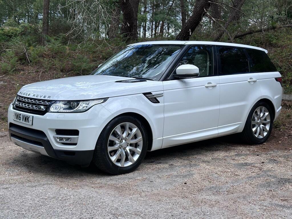 Land Rover Range Rover Sport 3.0 Sd V6 Hse 4Wd Euro 6 S S White #5