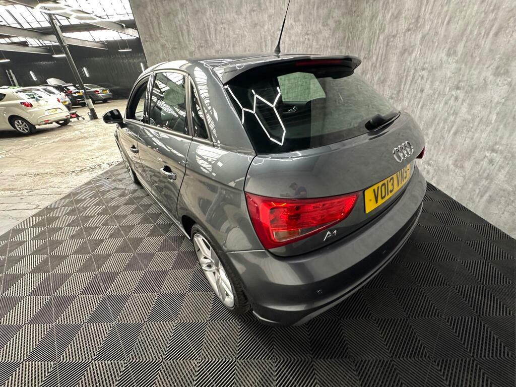 Audi A1 1.4 Tfsi S Line Sportback S Tronic Euro 5 Ss Silver #13