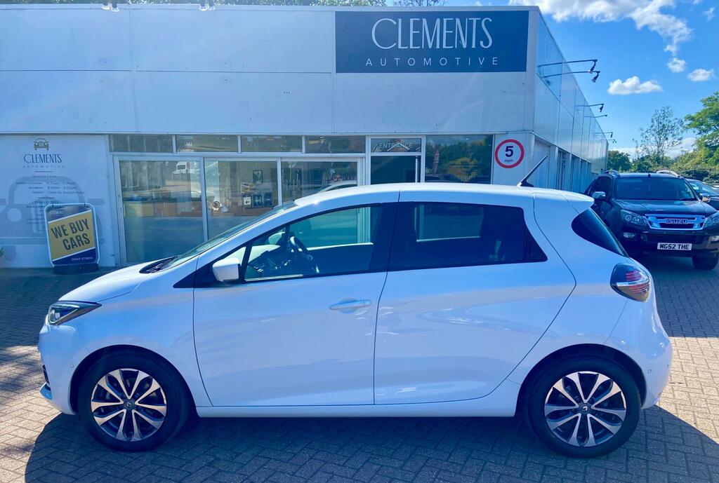 Renault Zoe R135 Ev50 52Kwh Gt Line Hatchback White #2