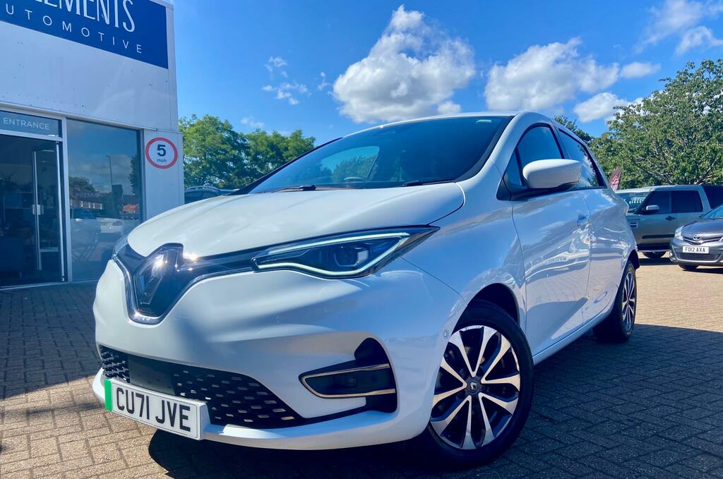 Renault Zoe R135 Ev50 52Kwh Gt Line Hatchback White