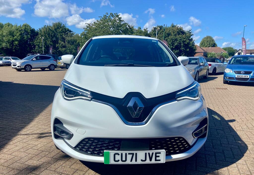 Renault Zoe R135 Ev50 52Kwh Gt Line Hatchback White #5