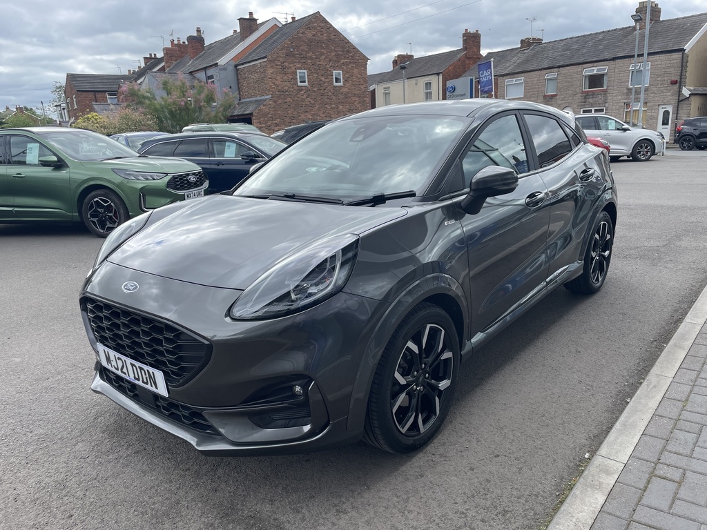 Ford Puma 1.0 Ecoboost Hybrid Mhev 155 St-line X MJ21DDN Grey #3