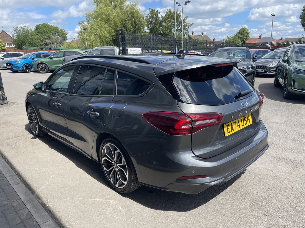Ford Focus 1.0 Ecoboost Hybrid Mhev 155 St-line X EA74USH Grey #4