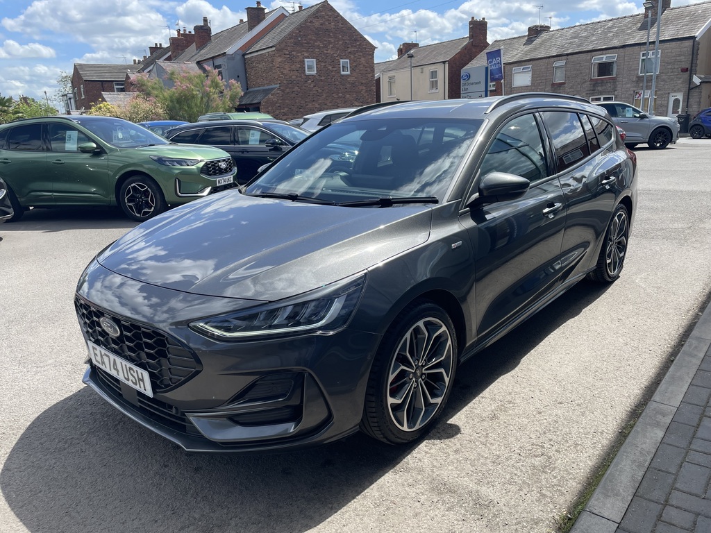 Ford Focus 1.0 Ecoboost Hybrid Mhev 155 St-line X EA74USH Grey #3