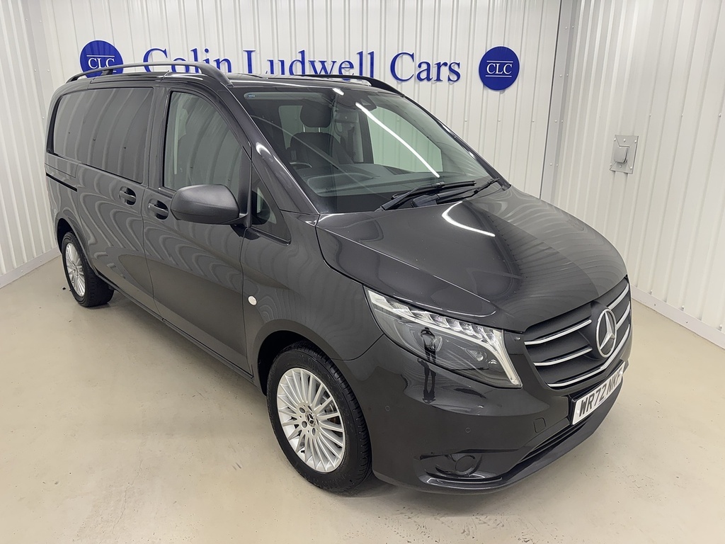 Mercedes-Benz Vito 2.0 119 Cdi Premium Crew Van G-tronic Rwd L1 Euro WR72NKF Grey