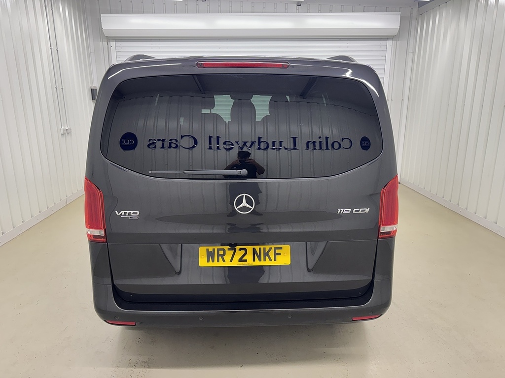 Mercedes-Benz Vito 2.0 119 Cdi Premium Crew Van G-tronic Rwd L1 Euro WR72NKF Grey #6