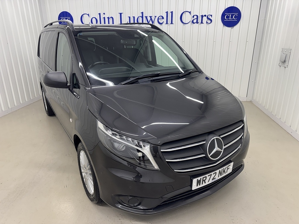 Mercedes-Benz Vito 2.0 119 Cdi Premium Crew Van G-tronic Rwd L1 Euro WR72NKF Grey #2