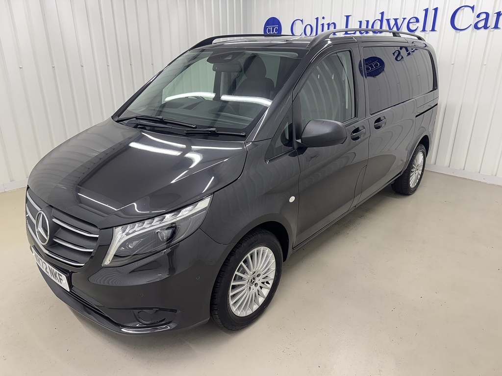 Mercedes-Benz Vito 2.0 119 Cdi Premium Crew Van G-tronic Rwd L1 Euro WR72NKF Grey #4