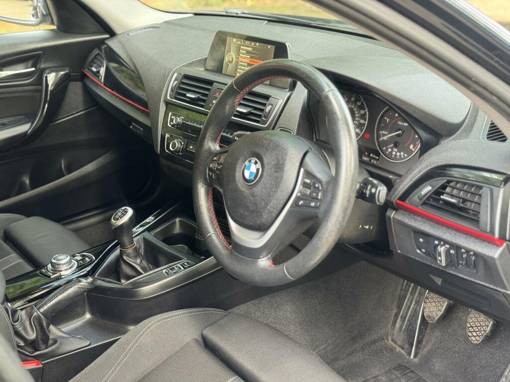 BMW 1 Series 1.5 116D M Sport 114 Bhp White #1