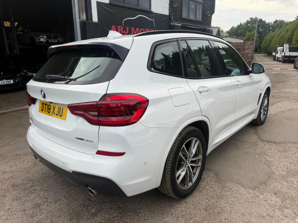 BMW X3 2.0 20I M Sport Xdrive Euro 6 Ss DT18XJU White #2