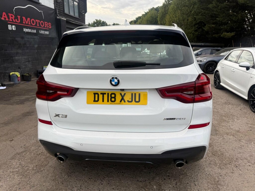 BMW X3 2.0 20I M Sport Xdrive Euro 6 Ss DT18XJU White #4