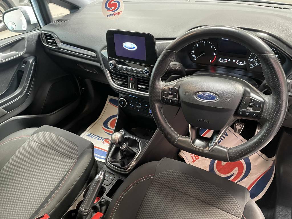 Ford Fiesta Hatchback 1.5 Tdci 120 St-line White #3