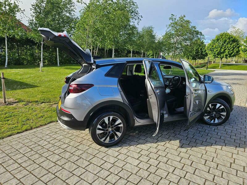 Vauxhall Grandland X 1.6 Turbo D Blueinjection SC18JYK Grey #4