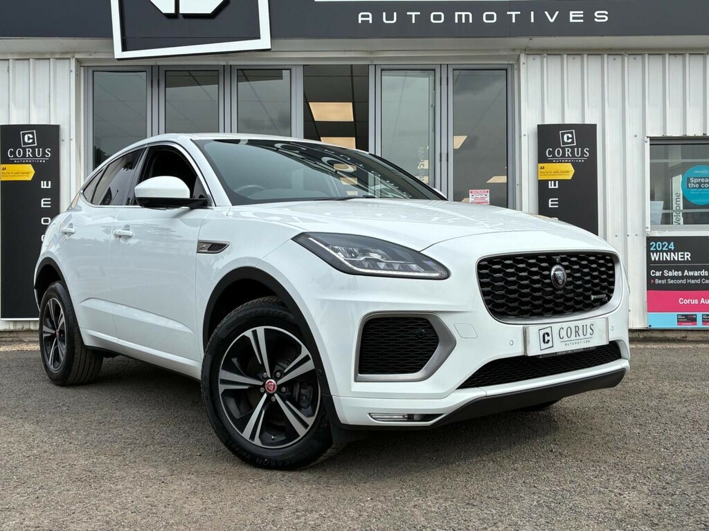 Jaguar E-Pace 2.0 D165 R-dynamic S Euro 6 Ss SG21PRM White #6