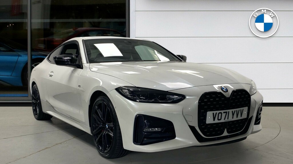 BMW 4 Series Gran Coupe 420I M Sport Coupe White