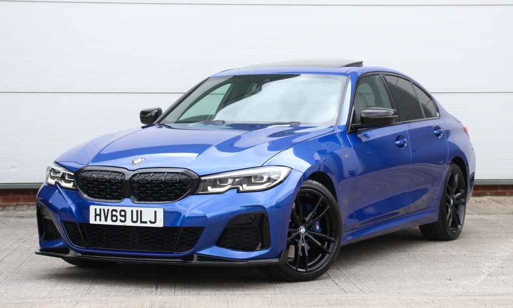 BMW 3 Series Xdrive M Sport Saloon Grey #66
