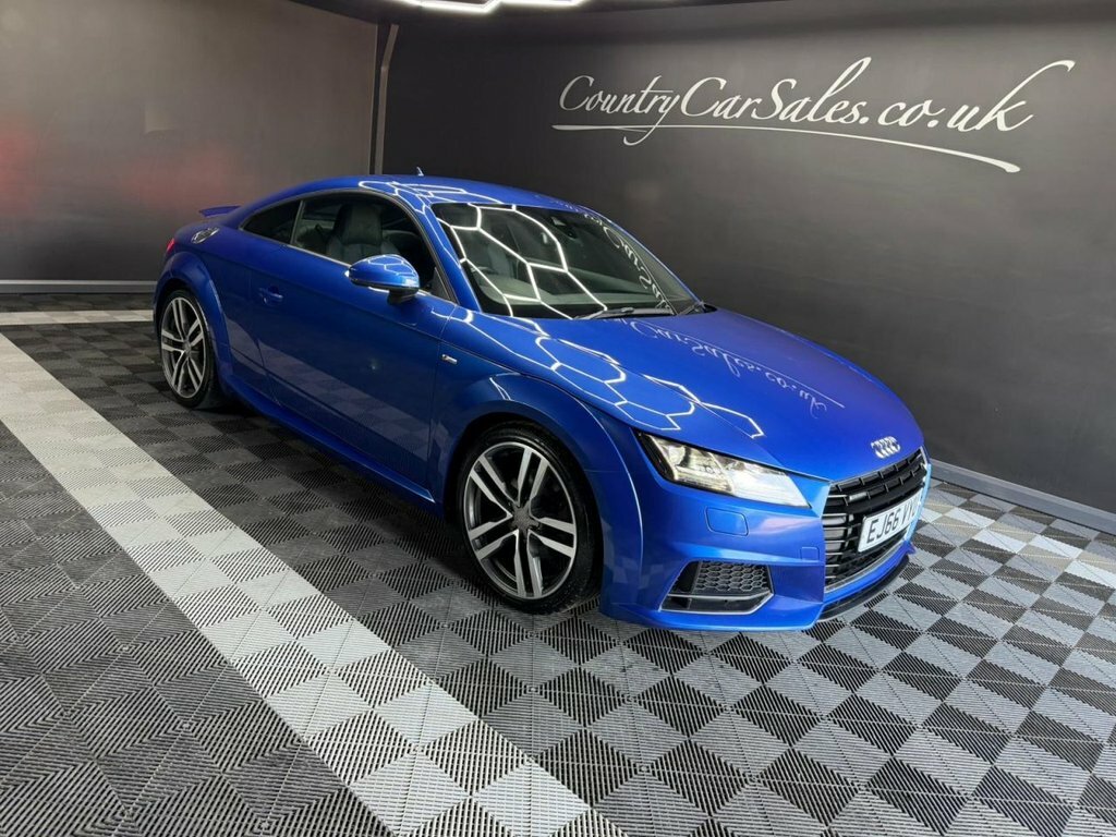 Audi TT 2.0 Tfsi S Line S Tronic Quattro Euro 6 Ss Blue