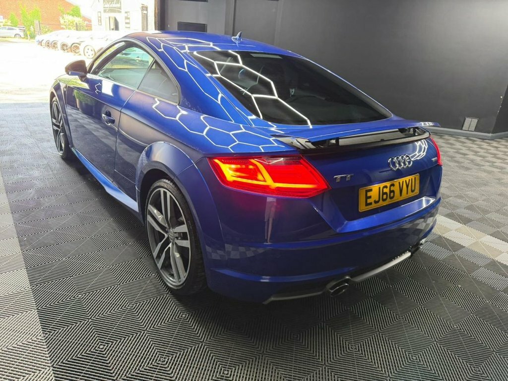 Audi TT 2.0 Tfsi S Line S Tronic Quattro Euro 6 Ss EJ66VYU Blue #4