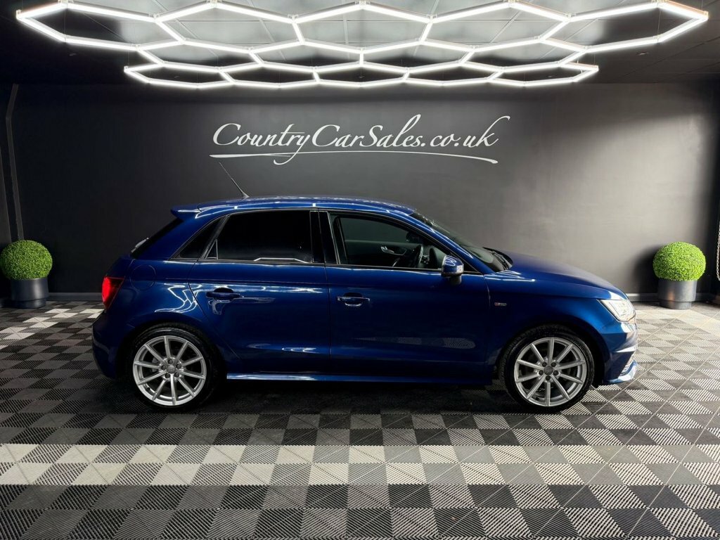 Audi A1 1.4 Tfsi Cod S Line Sportback Euro 6 Ss OE15GYB Blue #2