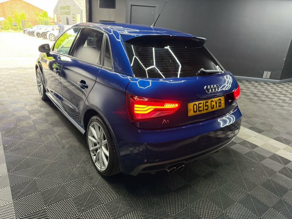 Audi A1 1.4 Tfsi Cod S Line Sportback Euro 6 Ss OE15GYB Blue #3