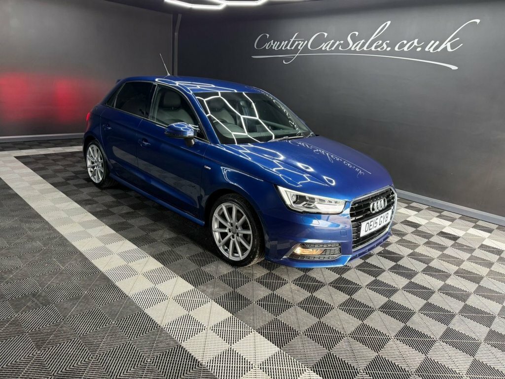 Audi A1 1.4 Tfsi Cod S Line Sportback Euro 6 Ss Blue