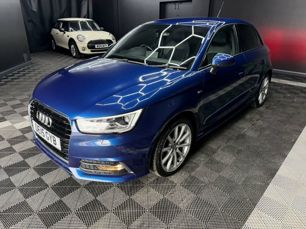 Audi A1 1.4 Tfsi Cod S Line Sportback Euro 6 Ss OE15GYB Blue #5