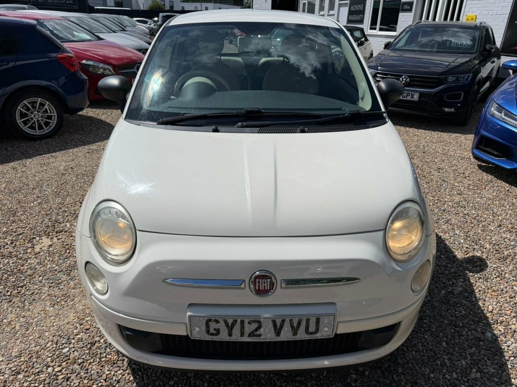 Fiat 500 1.2 Lounge Hatchback 69 Bhp White #10