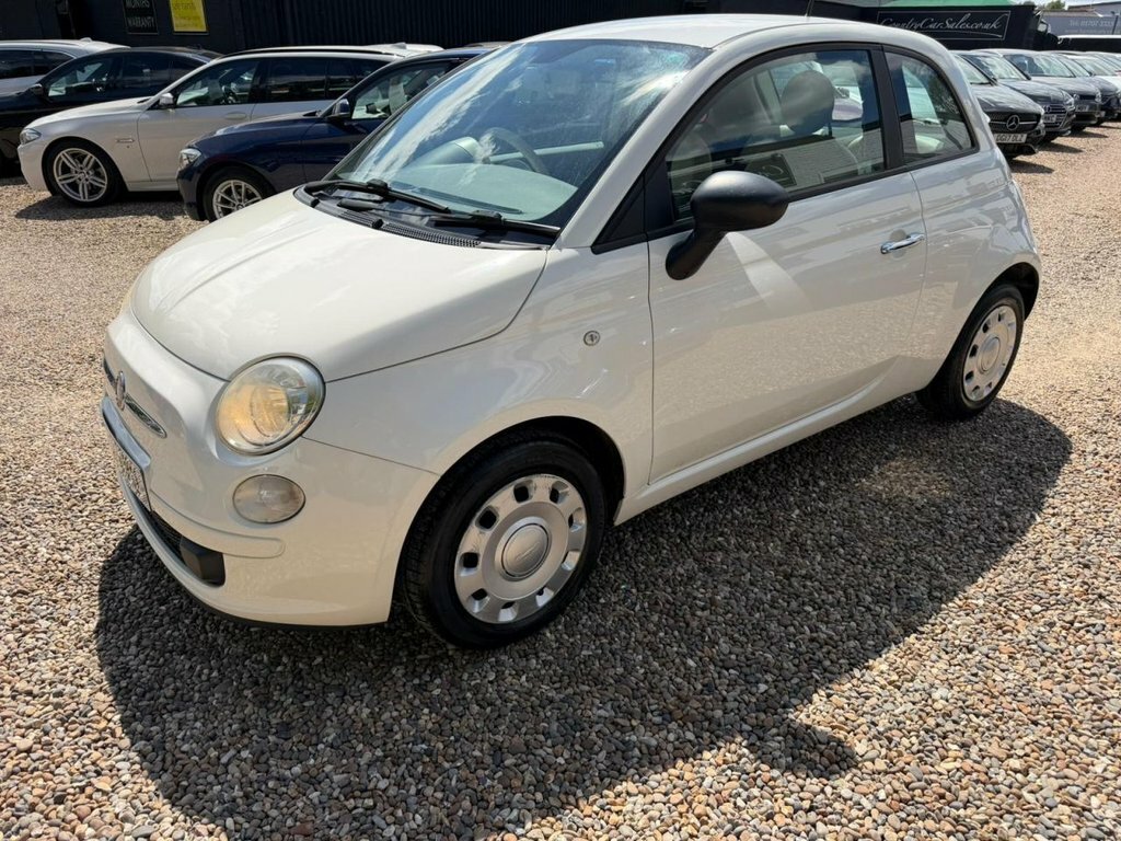 Fiat 500 1.2 Lounge Hatchback 69 Bhp White #7