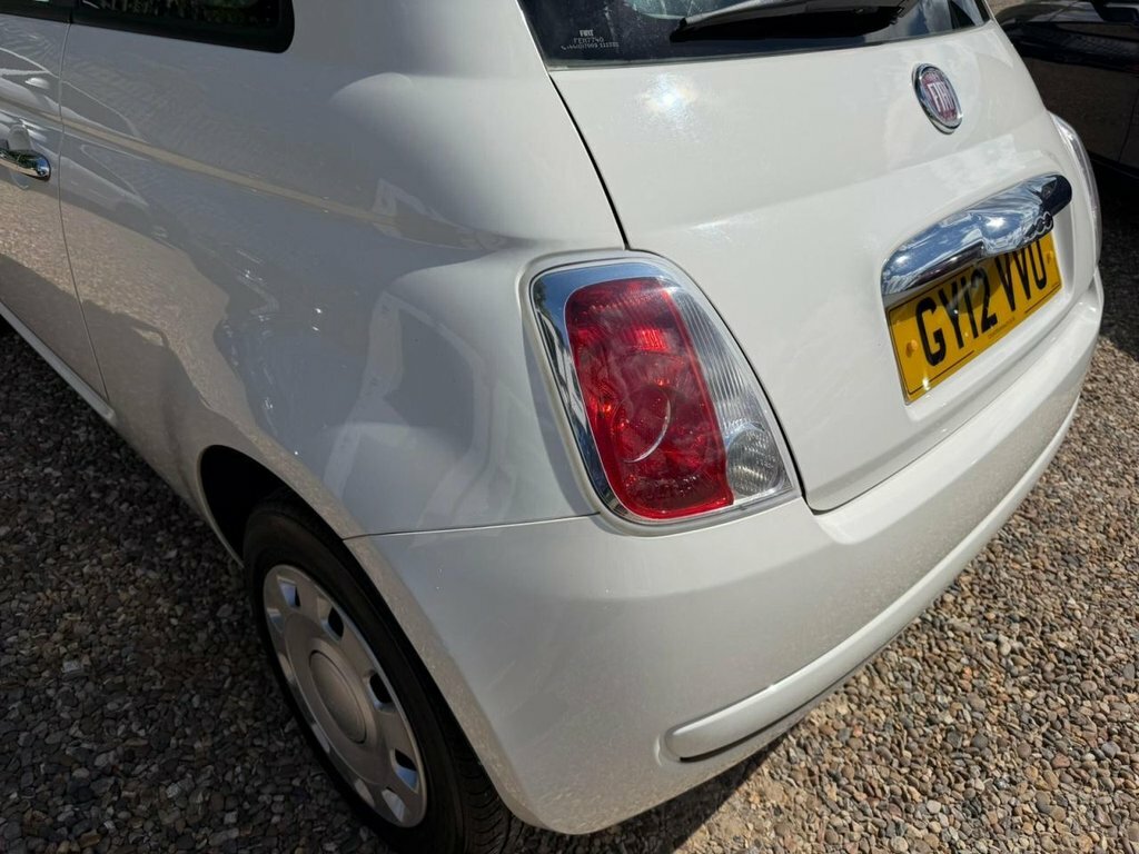 Fiat 500 1.2 Lounge Hatchback 69 Bhp White #14