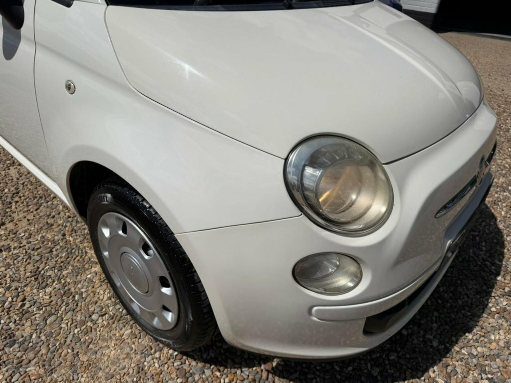Fiat 500 1.2 Lounge Hatchback 69 Bhp White #17