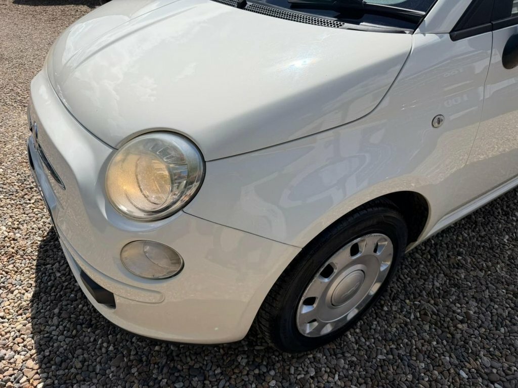 Fiat 500 1.2 Lounge Hatchback 69 Bhp White #12