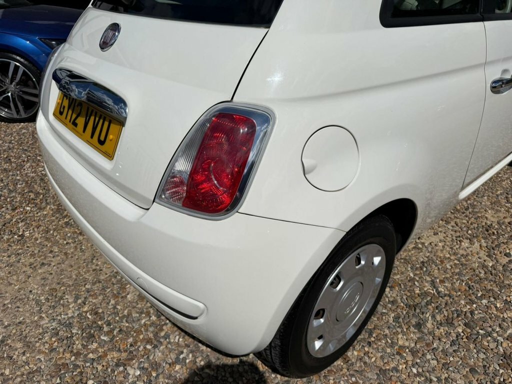 Fiat 500 1.2 Lounge Hatchback 69 Bhp White #15