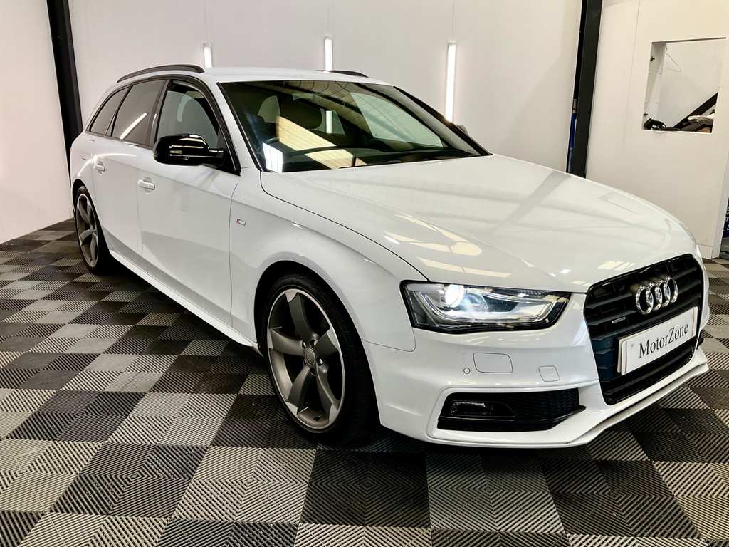 Audi A4 Avant 2.0 Tfsi Black Edition Estate S Tronic White #3