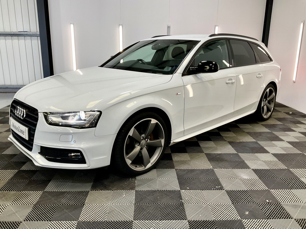 Audi A4 Avant 2.0 Tfsi Black Edition Estate S Tronic White #4