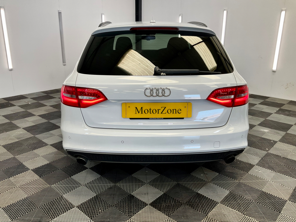 Audi A4 Avant 2.0 Tfsi Black Edition Estate S Tronic White #6