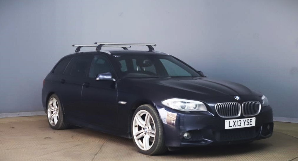 BMW 5 Series 2.0 520D M Sport Touring Euro 5 S Black