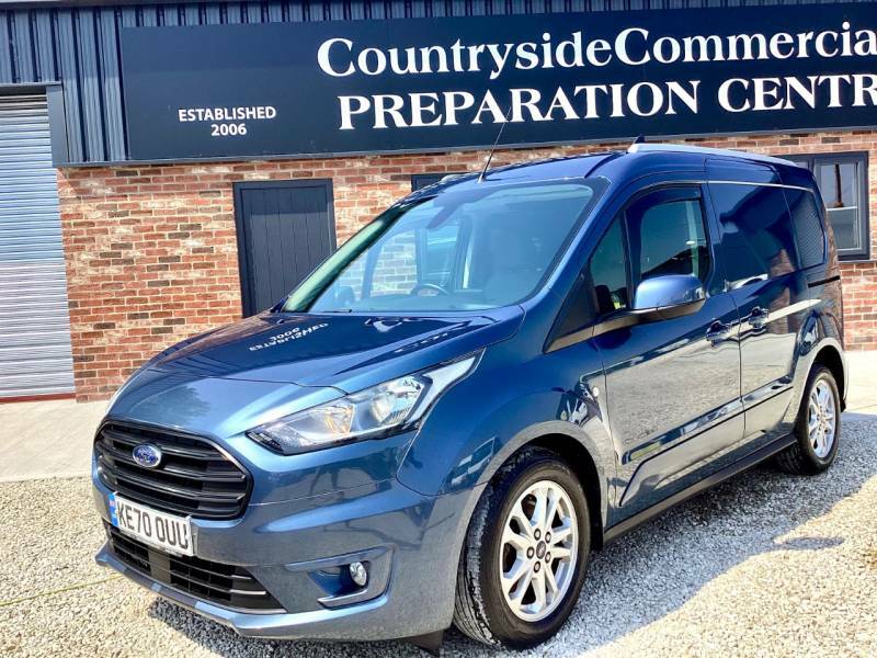 Ford Transit Connect 1.5 Ecoblue 120Ps Limited Van Powershift Blue #2