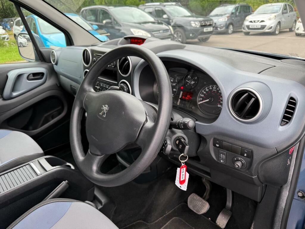 Peugeot Partner Tepee 1.6 Bluehdi Active Etg Euro 6 Ss White #15