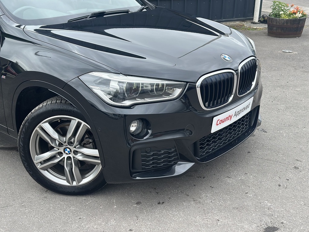 BMW X1 Xdrive18d M Sport TR18UPA Black #5