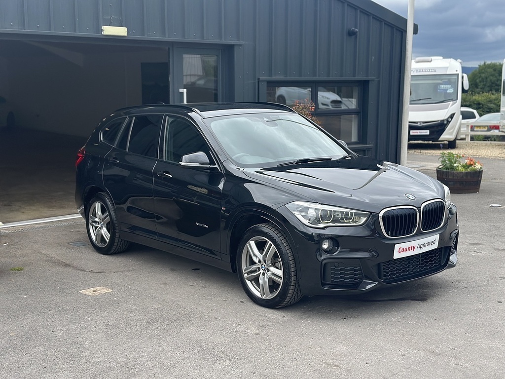 BMW X1 Xdrive18d M Sport TR18UPA Black #6