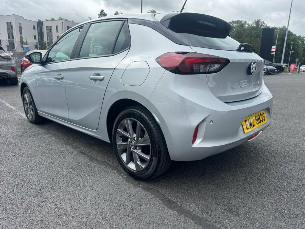 Vauxhall Corsa Hatchback EMZ8839 Silver #3