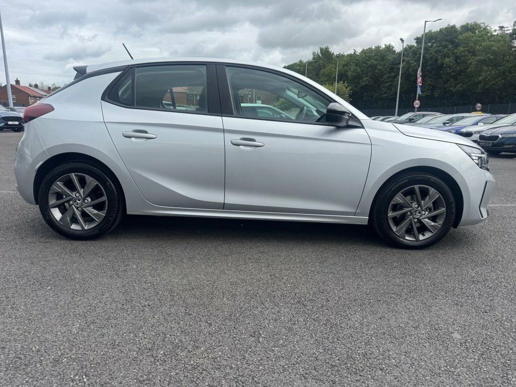 Vauxhall Corsa Hatchback EMZ8839 Silver #6