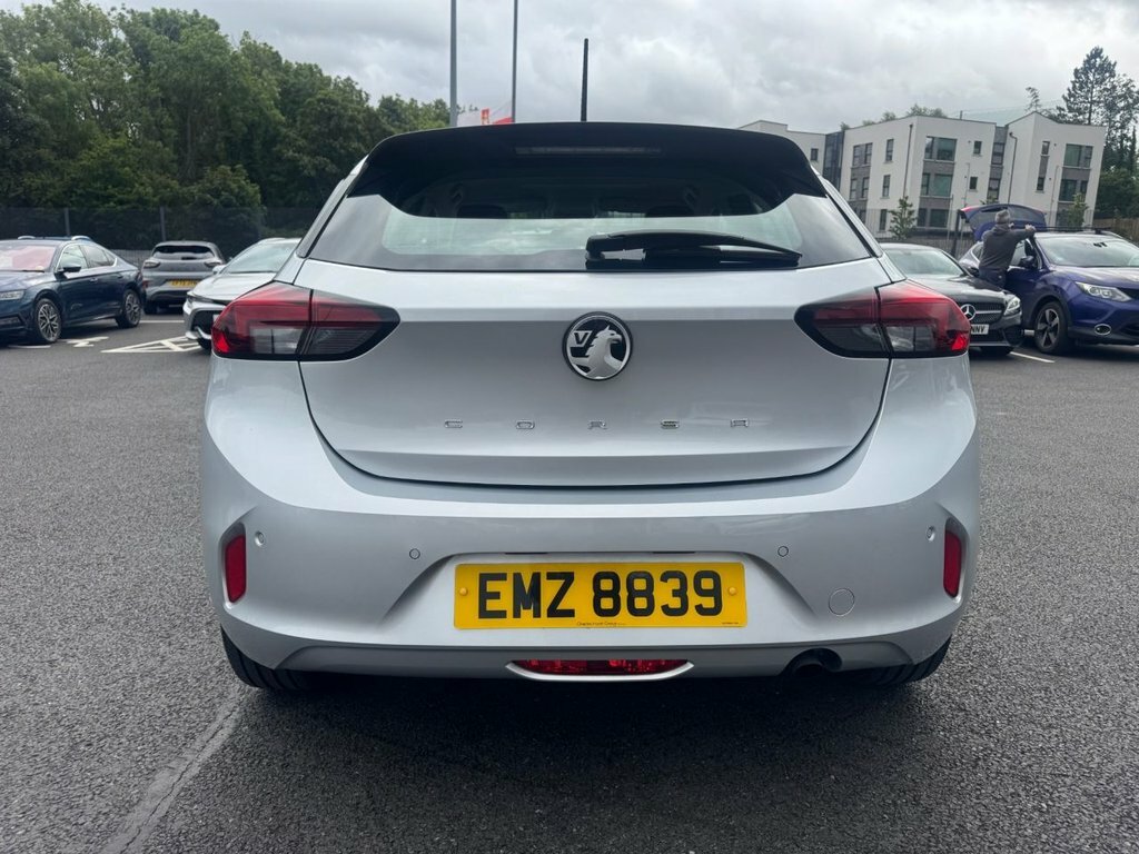 Vauxhall Corsa Hatchback EMZ8839 Silver #4