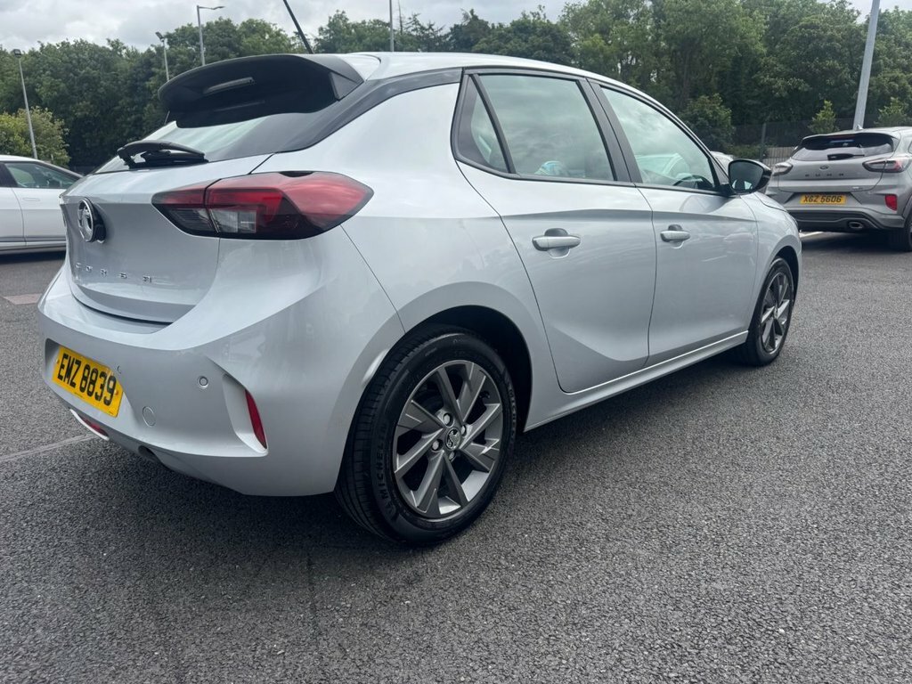 Vauxhall Corsa Hatchback EMZ8839 Silver #5