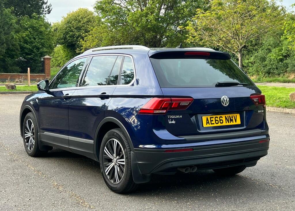 Volkswagen Tiguan Suv 2.0 Tdi Bluemotion Tech Se Navigation Dsg Euro AE66NMV Blue #5