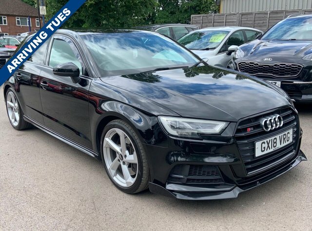 Audi S3 2.0 Tfsi Black Edition Sportback S Tron Black