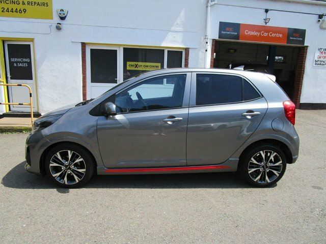 Kia Picanto 1.0 Dpi Gt-line Hatchback Amt Euro 6 S GY23EJF Grey #4