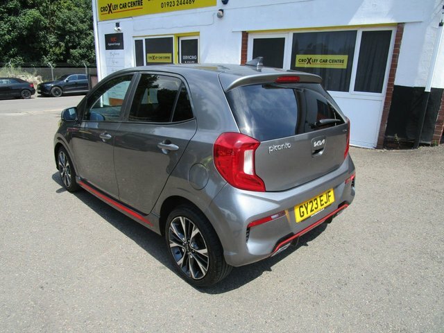 Kia Picanto 1.0 Dpi Gt-line Hatchback Amt Euro 6 S GY23EJF Grey #5