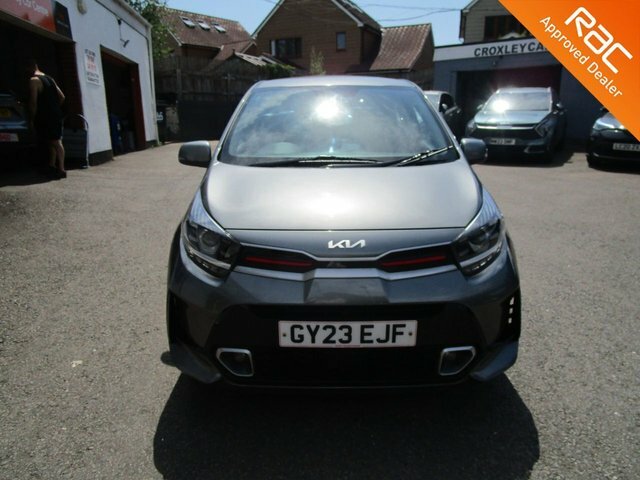 Kia Picanto 1.0 Dpi Gt-line Hatchback Amt Euro 6 S GY23EJF Grey #2